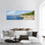 View Of Summer Beach Panoramic Canvas Wall Art-3 Piece-25" x 08"-Tiaracle