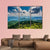 View Of The Blue Ridge Mountains Canvas Wall Art-4 Pop-Gallery Wrap-50" x 32"-Tiaracle