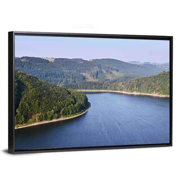 View Of The Coast Canvas Wall Art-3 Horizontal-Gallery Wrap-25" x 16"-Tiaracle