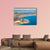 View Of The Coast Poetto In Cagliari Canvas Wall Art-5 Horizontal-Gallery Wrap-22" x 12"-Tiaracle