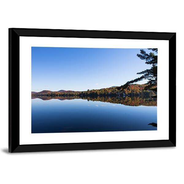 View Of The Lake Superieur In Quebec Canvas Wall Art-3 Horizontal-Gallery Wrap-25" x 16"-Tiaracle