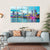 View Of The Lowry Theater In Manchester Canvas Wall Art-5 Horizontal-Gallery Wrap-22" x 12"-Tiaracle