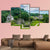 View Of The Mayan Ruins Of Palenque Canvas Wall Art-1 Piece-Gallery Wrap-48" x 32"-Tiaracle