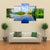 View Of The Olavinlinna Castle Canvas Wall Art-4 Pop-Gallery Wrap-50" x 32"-Tiaracle