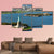 View Of The Statue Of Liberty And Manhattan Canvas Wall Art-1 Piece-Gallery Wrap-48" x 32"-Tiaracle
