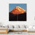 View Of The Volcano Kazbegi Canvas Wall Art-4 Square-Gallery Wrap-17" x 17"-Tiaracle