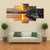 View Of The West Lake During Sunset Canvas Wall Art-1 Piece-Gallery Wrap-48" x 32"-Tiaracle