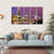 View of Tower Bridge In The Evening London Canvas Wall Art-5 Horizontal-Gallery Wrap-22" x 12"-Tiaracle