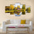 View Of Tree Reflection In The Lake Canvas Wall Art-3 Horizontal-Gallery Wrap-37" x 24"-Tiaracle