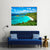 View Of Trunk Bay Canvas Wall Art-4 Horizontal-Gallery Wrap-34" x 24"-Tiaracle