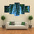 View Of Xia Yuan Waterfall Canvas Wall Art-4 Pop-Gallery Wrap-50" x 32"-Tiaracle