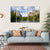 View Of Yosemite Valley Canvas Wall Art-5 Horizontal-Gallery Wrap-22" x 12"-Tiaracle