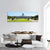 View On Charlottenburg Palace In Berlin Panoramic Canvas Wall Art-3 Piece-25" x 08"-Tiaracle