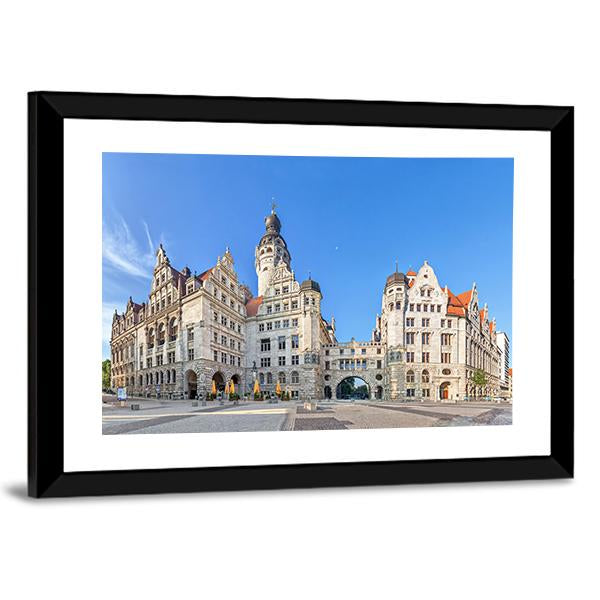 View On New Town Hall Canvas Wall Art-3 Horizontal-Gallery Wrap-25" x 16"-Tiaracle