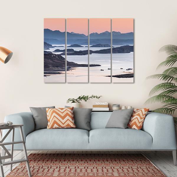 View Over Summer Isles Canvas Wall Art-4 Horizontal-Gallery Wrap-34" x 24"-Tiaracle