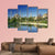 View To Blue Mosque In Istanbul Canvas Wall Art-4 Pop-Gallery Wrap-50" x 32"-Tiaracle