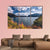 View To Bolboci Lake Canvas Wall Art-3 Horizontal-Gallery Wrap-25" x 16"-Tiaracle