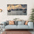 View To The Bay Of Doha Canvas Wall Art-5 Horizontal-Gallery Wrap-22" x 12"-Tiaracle