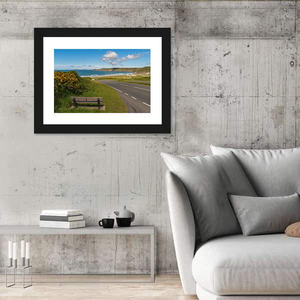 View Towards Newgale Canvas Wall Art-3 Horizontal-Gallery Wrap-25" x 16"-Tiaracle