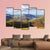 Views Of Lake Buttermere With Mountains Canvas Wall Art-5 Pop-Gallery Wrap-47" x 32"-Tiaracle