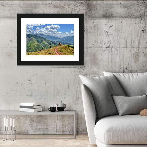 Views Of The Country's In Northern Thailand Canvas Wall Art-3 Horizontal-Gallery Wrap-25" x 16"-Tiaracle