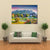 Village Archkogl In Morning Mist Canvas Wall Art-5 Star-Gallery Wrap-62" x 32"-Tiaracle