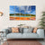 Vivid Colors Of Grand Prismatic Spring Canvas Wall Art-5 Horizontal-Gallery Wrap-22" x 12"-Tiaracle