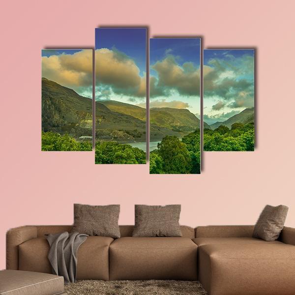 Vivid Memories Canvas Wall Art-4 Pop-Gallery Wrap-50" x 32"-Tiaracle