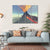 Volcano With Fire Smoke And Lava Canvas Wall Art-4 Horizontal-Gallery Wrap-34" x 24"-Tiaracle