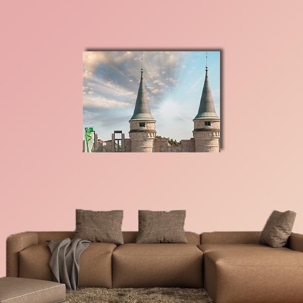 Walls Of Quebec City Canvas Wall Art-1 Piece-Gallery Wrap-48" x 32"-Tiaracle