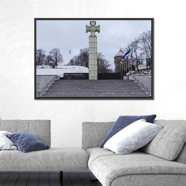War Of Independence Victory Column Canvas Wall Art-3 Horizontal-Gallery Wrap-25" x 16"-Tiaracle