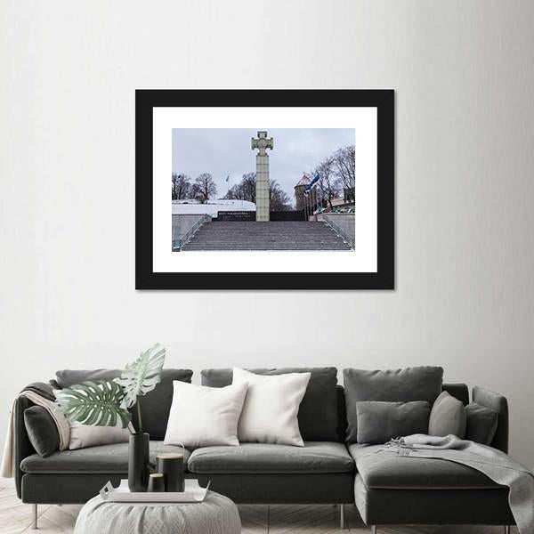 War Of Independence Victory Column Canvas Wall Art-3 Horizontal-Gallery Wrap-25" x 16"-Tiaracle