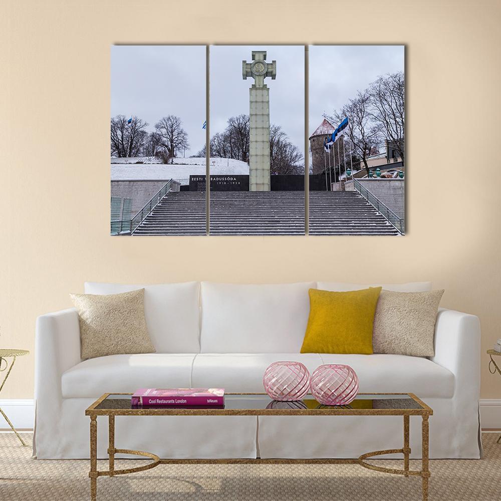 War Of Independence Victory Column Canvas Wall Art-3 Horizontal-Gallery Wrap-37" x 24"-Tiaracle