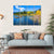 Warm Summer On The Lake Vermillon Canvas Wall Art-4 Horizontal-Gallery Wrap-34" x 24"-Tiaracle