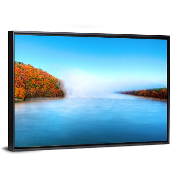 Warm Waters Of The Arkansas River Canvas Wall Art-3 Horizontal-Gallery Wrap-25" x 16"-Tiaracle