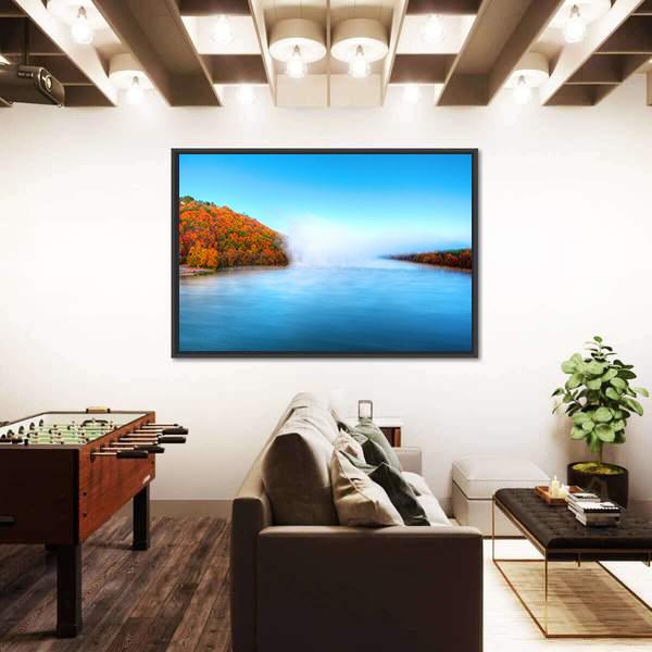 Warm Waters Of The Arkansas River Canvas Wall Art-3 Horizontal-Gallery Wrap-25" x 16"-Tiaracle