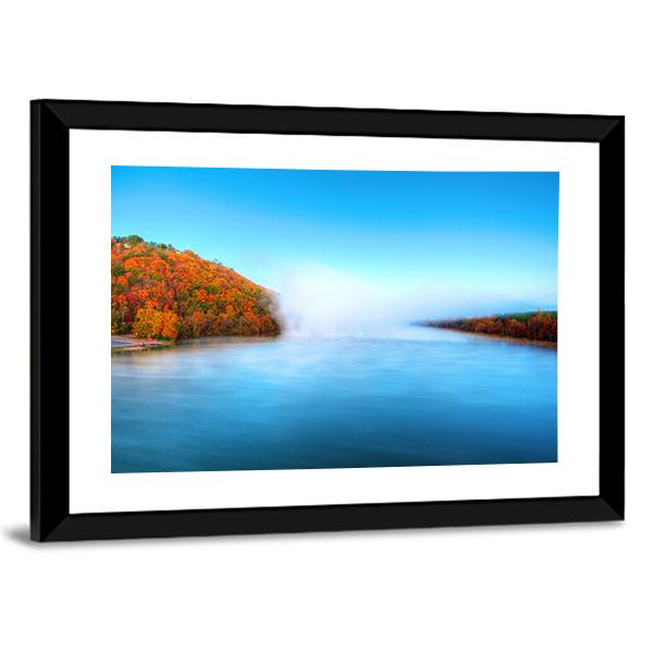 Warm Waters Of The Arkansas River Canvas Wall Art-3 Horizontal-Gallery Wrap-25" x 16"-Tiaracle