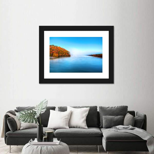 Warm Waters Of The Arkansas River Canvas Wall Art-3 Horizontal-Gallery Wrap-25" x 16"-Tiaracle