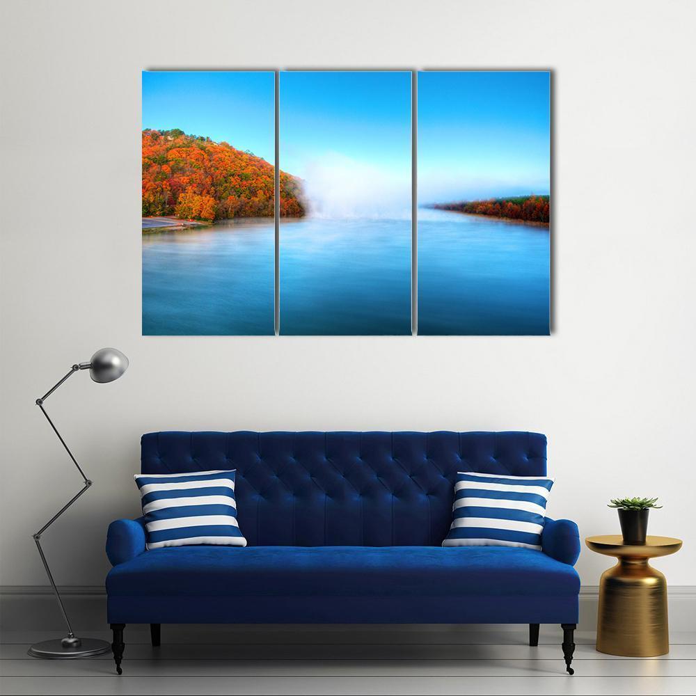 Warm Waters Of The Arkansas River Canvas Wall Art-3 Horizontal-Gallery Wrap-37" x 24"-Tiaracle