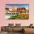 Wat Ratchanatdaram Temple In Bangkok Canvas Wall Art-3 Horizontal-Gallery Wrap-37" x 24"-Tiaracle