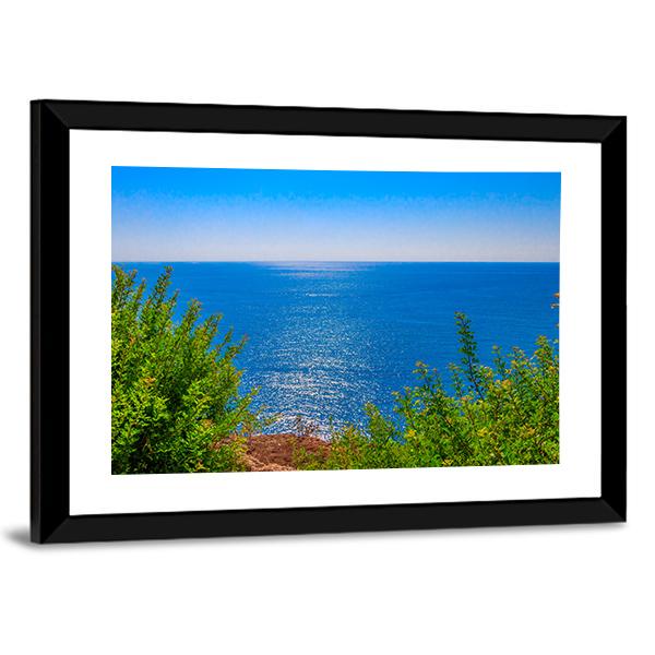 Waterfall Duden In Turkey Canvas Wall Art-3 Horizontal-Gallery Wrap-25" x 16"-Tiaracle