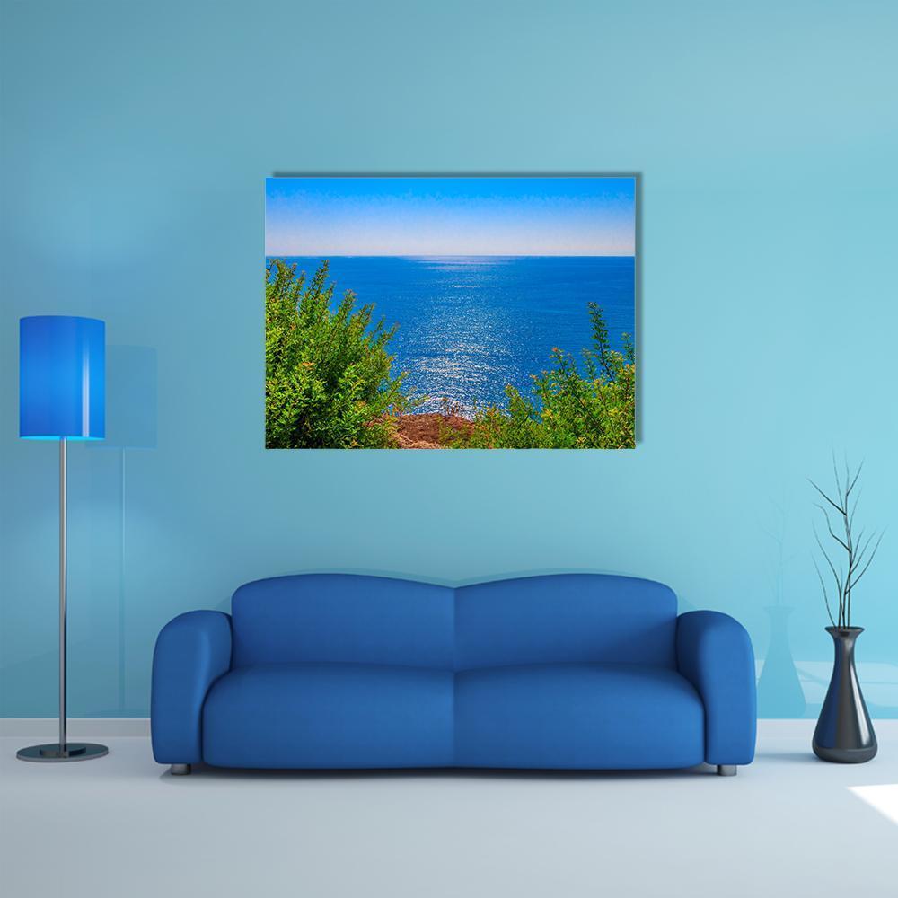 Waterfall Duden In Turkey Canvas Wall Art-1 Piece-Gallery Wrap-48" x 32"-Tiaracle