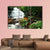 Waterfall In Thai National Park Canvas Wall Art-3 Horizontal-Gallery Wrap-37" x 24"-Tiaracle