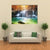 Waterfall In Tropical Rain Forest Canvas Wall Art-5 Horizontal-Gallery Wrap-22" x 12"-Tiaracle