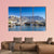 Waterfront And Table Mountain Canvas Wall Art-3 Horizontal-Gallery Wrap-37" x 24"-Tiaracle