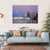 Waterfront At Canada Place Canvas Wall Art-4 Horizontal-Gallery Wrap-34" x 24"-Tiaracle