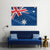 Flag of Australia Canvas Wall Art-5 Horizontal-Gallery Wrap-22" x 12"-Tiaracle