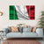 Waving Flag Of Italy Canvas Wall Art-5 Horizontal-Gallery Wrap-22" x 12"-Tiaracle