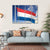 Waving Flag Of Netherlands Canvas Wall Art-4 Horizontal-Gallery Wrap-34" x 24"-Tiaracle