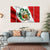 Waving Flag Of Peru Canvas Wall Art-5 Horizontal-Gallery Wrap-22" x 12"-Tiaracle